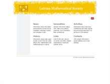 Tablet Screenshot of mathematics.lv